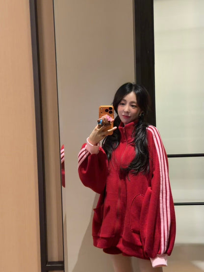 MS51233 Sporty looks fleece set