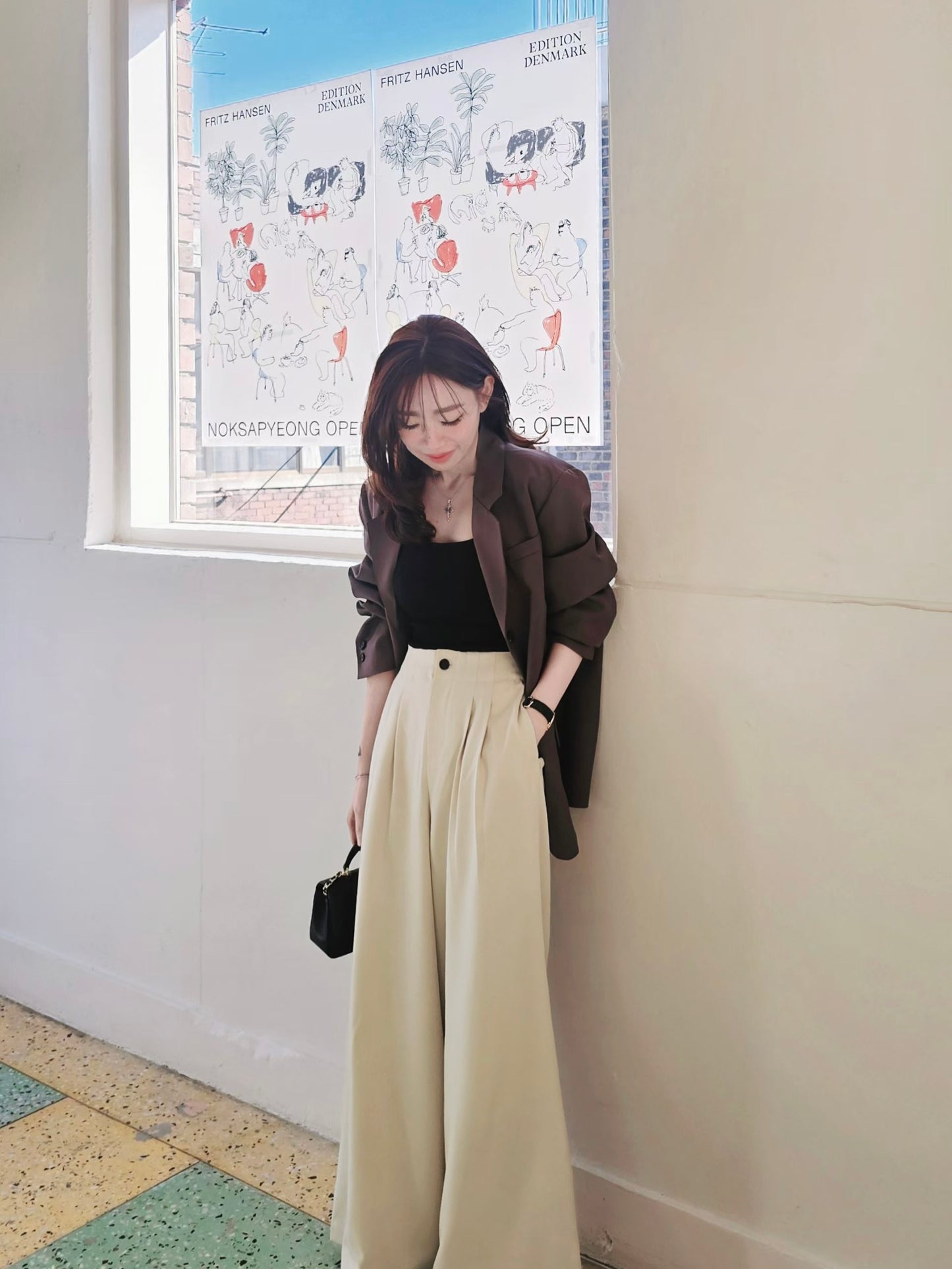MS60343 Amelie luxe suit pants