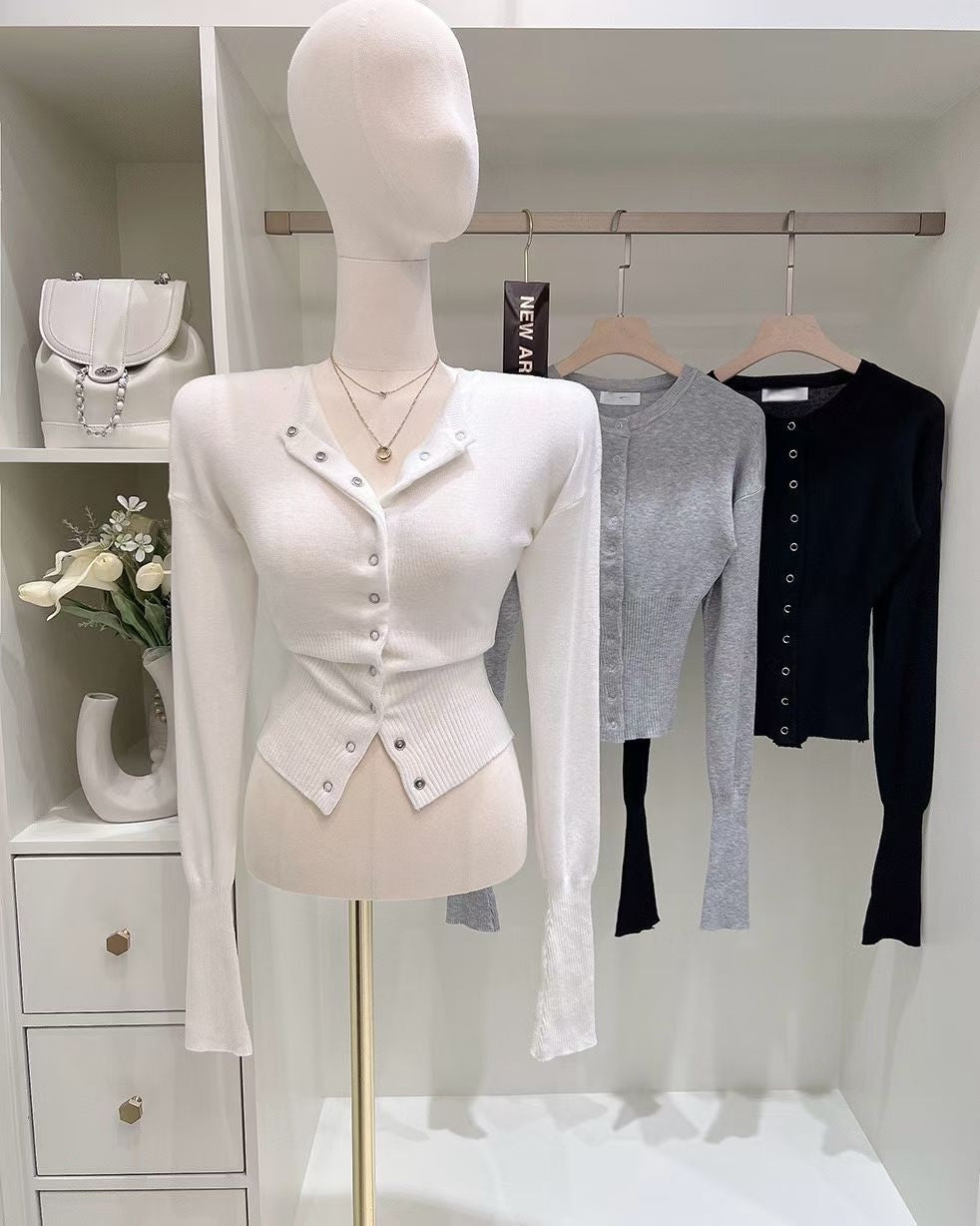 MS51012 Heiress button cardigan