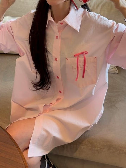 MS60348 Sweetie ribbon blouse