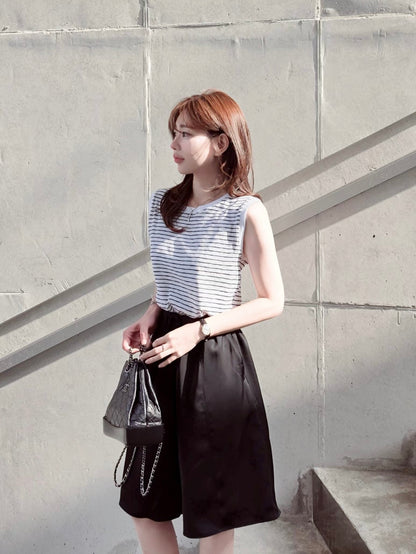 MS60604 Daily stripes tank top