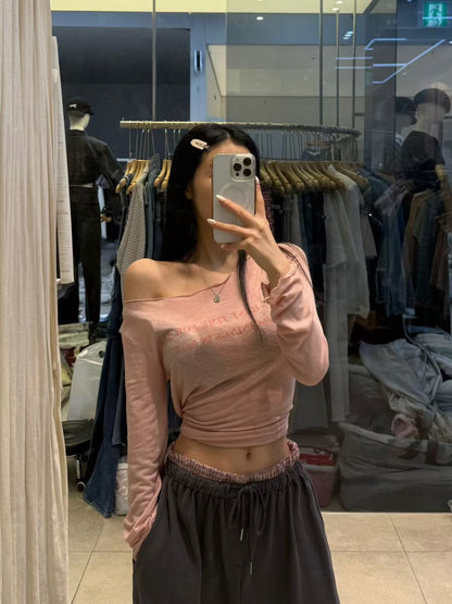 MS50958 Hyuna off shoulder top