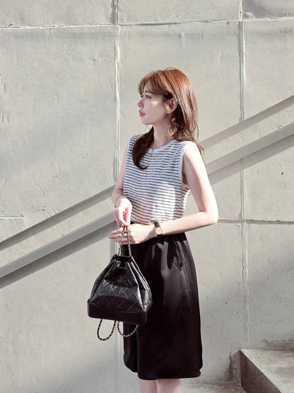 MS60604 Daily stripes tank top