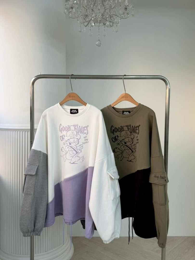 MS51251 Garfield mix color sweater