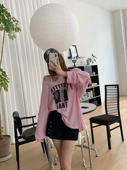 MS60617 Retro style loose top
