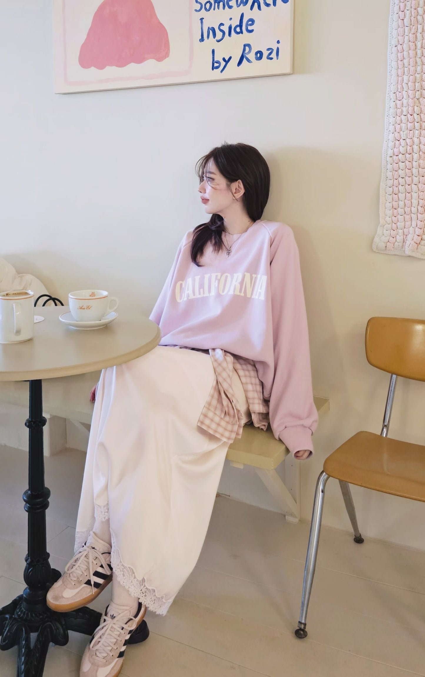 MS60322 Soft satin skirt