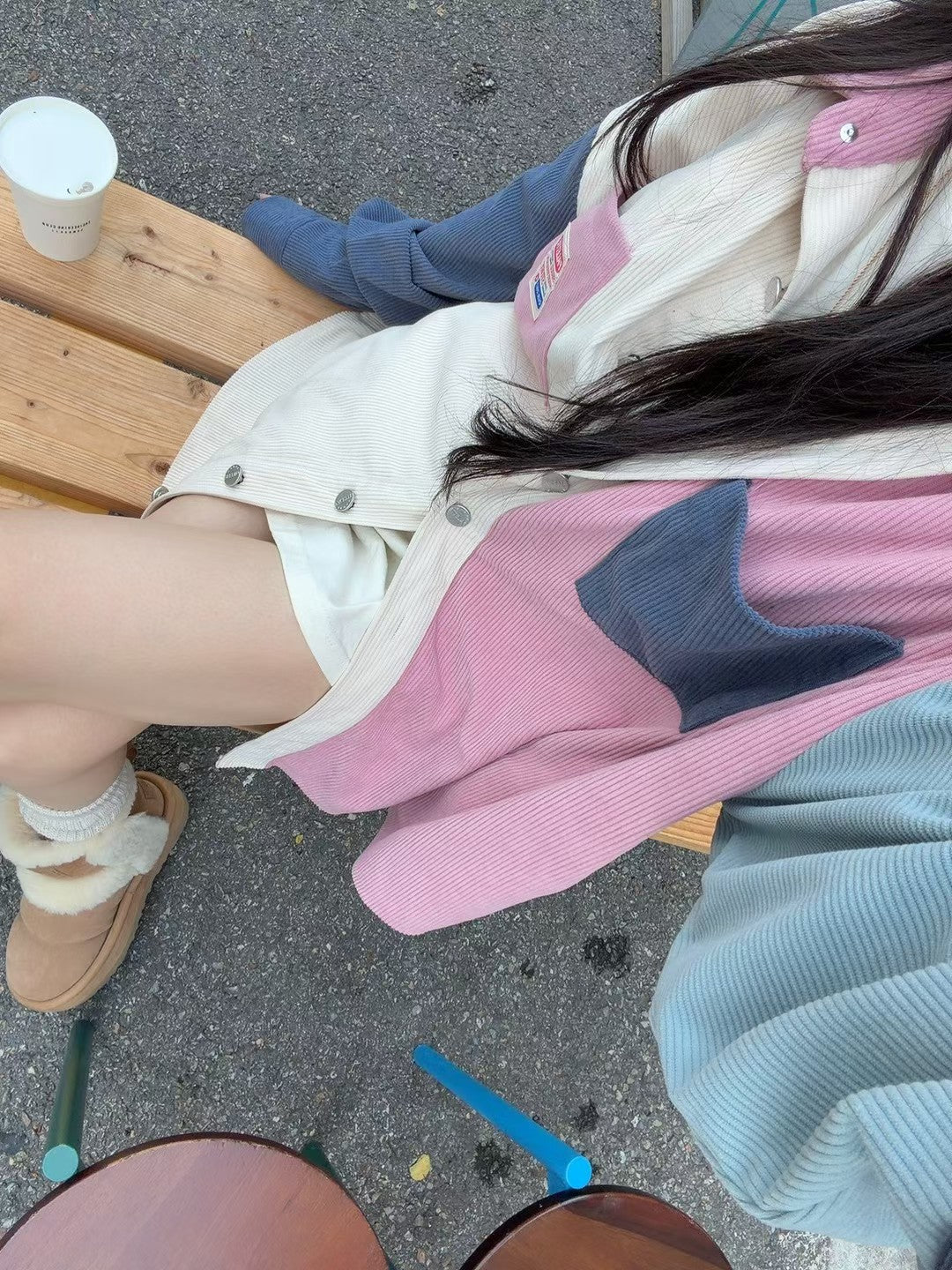 MS51069 Sweetie mix color blouse