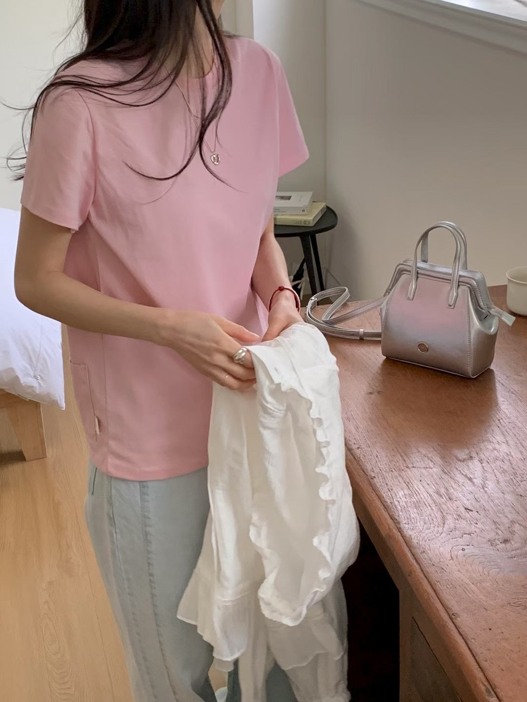 MS60329 Basic macaron tee