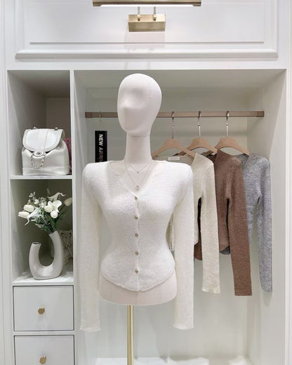 MS51205 Fiona V long sleeve top