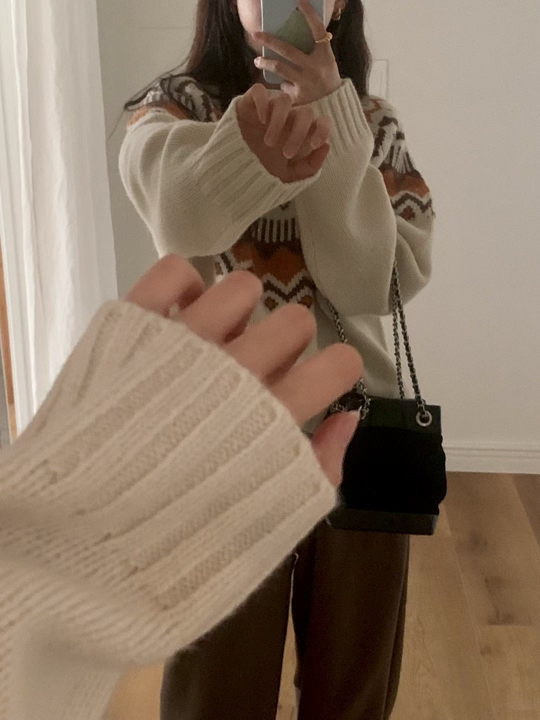 MS51082 Embroidery sweater