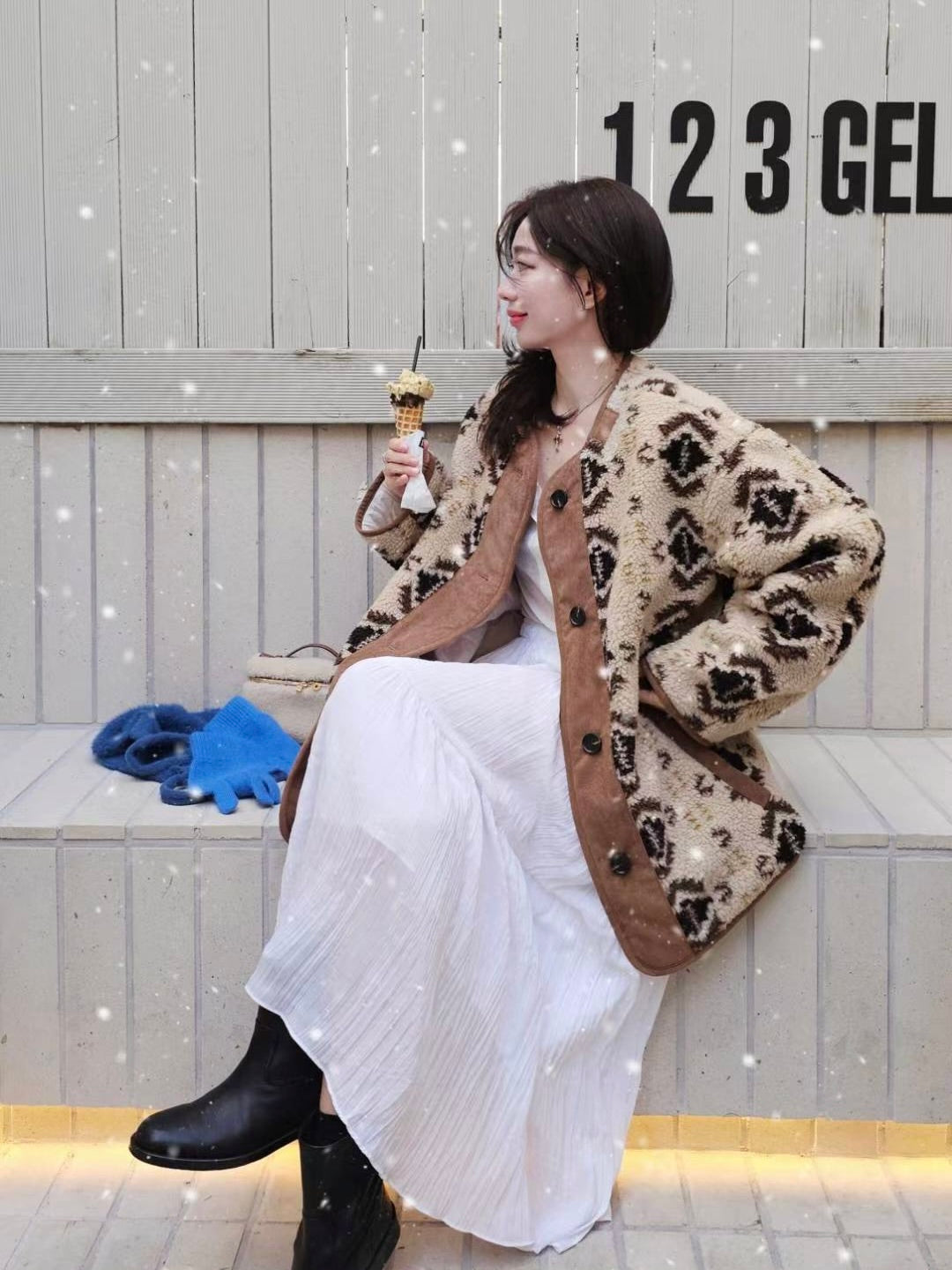 MS51225 Winter fur jacket