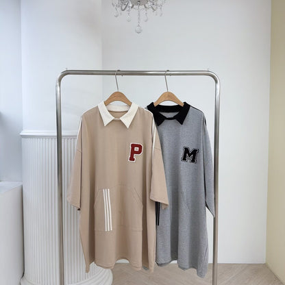 MS51074 Polo oversize one piece
