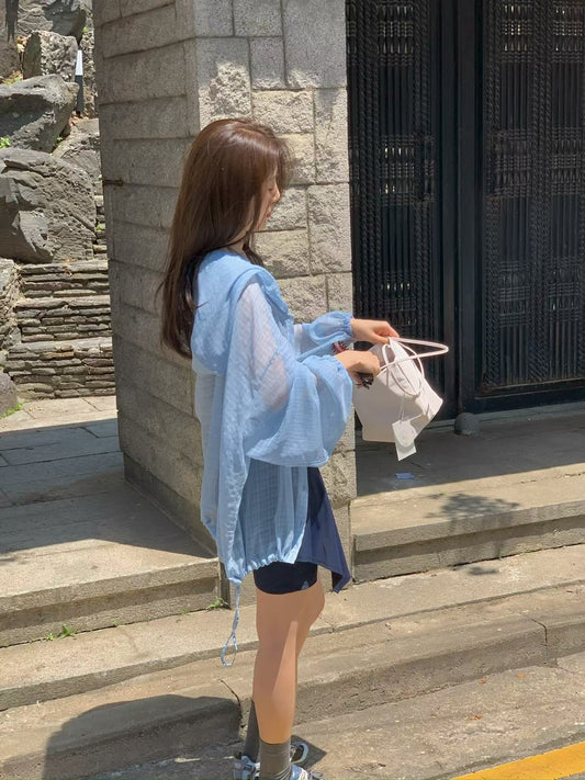 MS60546 UV protection hoodie jacket