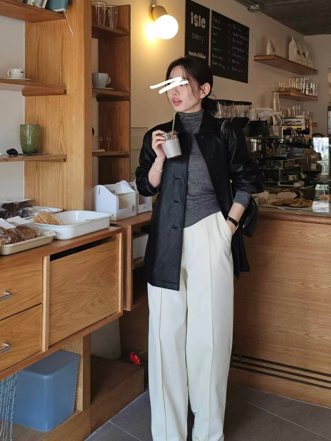 MS51077 Trendy suit trousers