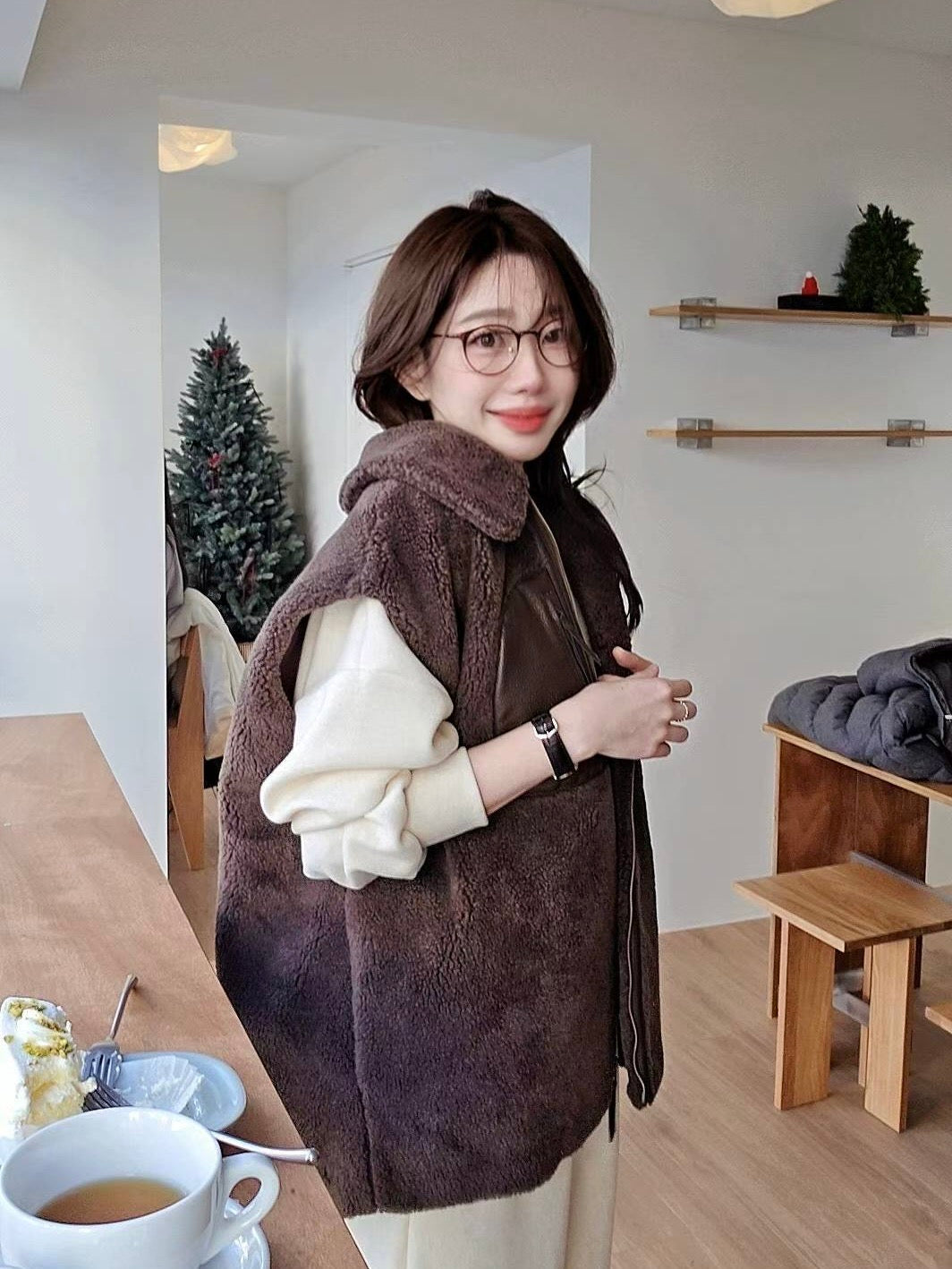 MS51248 Jenn wool vest