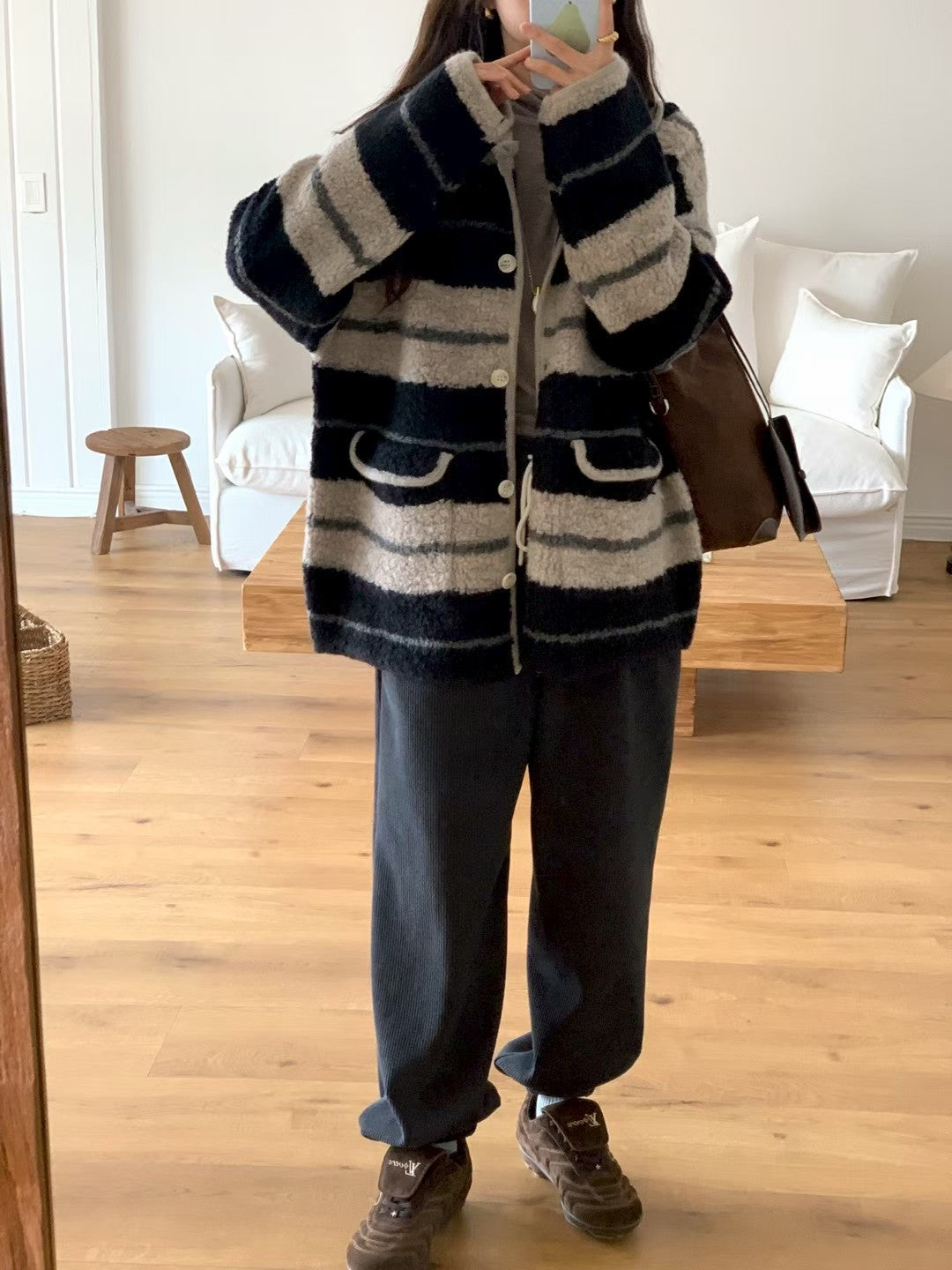 MS51083 Teddy fluffy outer