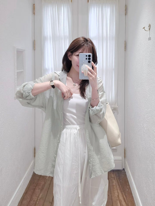 MS60602 Sunday airy tencel blouse