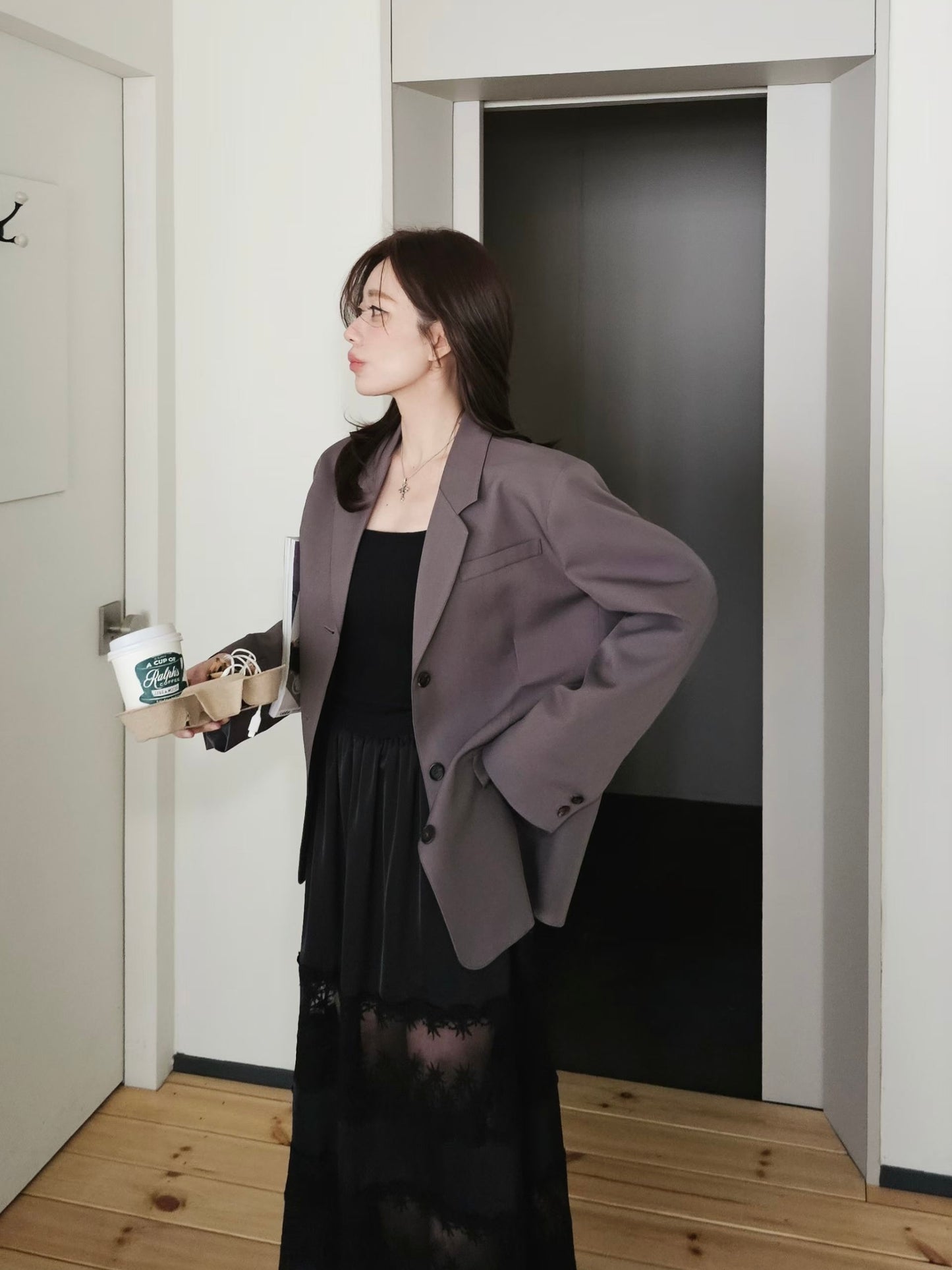 MS60239 Modern frame blazer