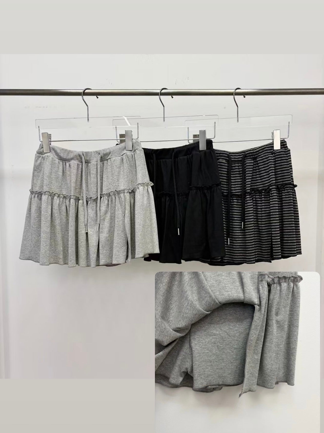 MS60619 Cake peplum skirt