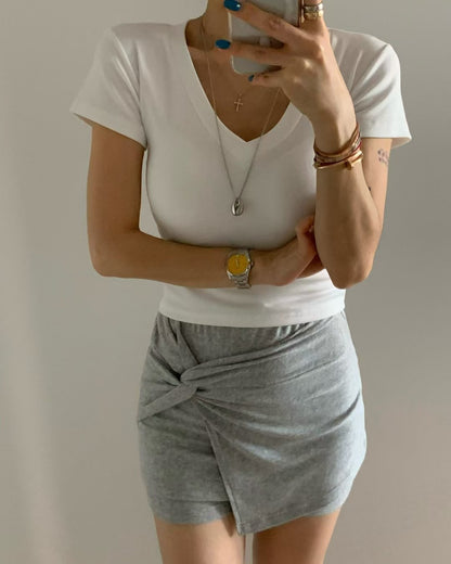 MS60214 Daily V tee