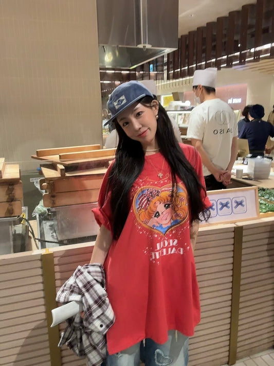 MS51039 Little girl cotton tee