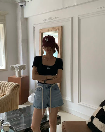 MS60449 Daily crop tee
