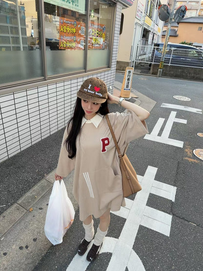 MS51074 Polo oversize one piece