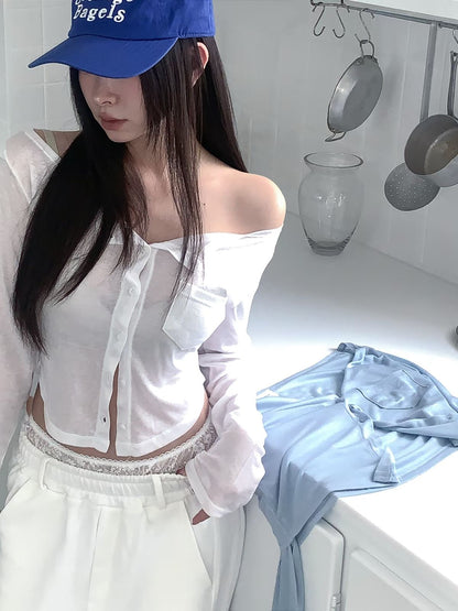 MS60430 Airy tencel long sleeve