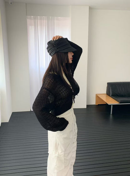 MS60450 Reve luxe knit cardigan