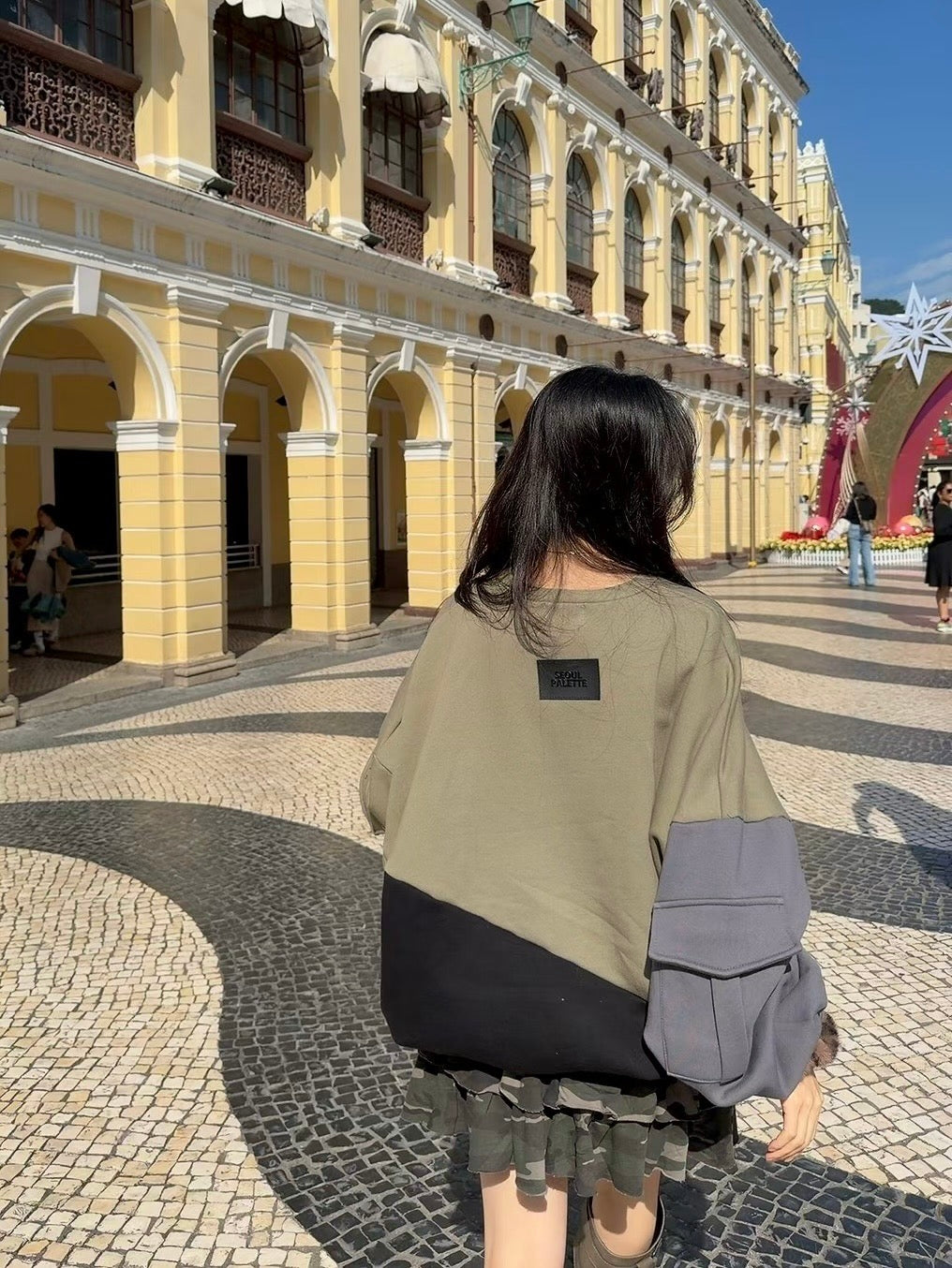 MS51251 Garfield mix color sweater