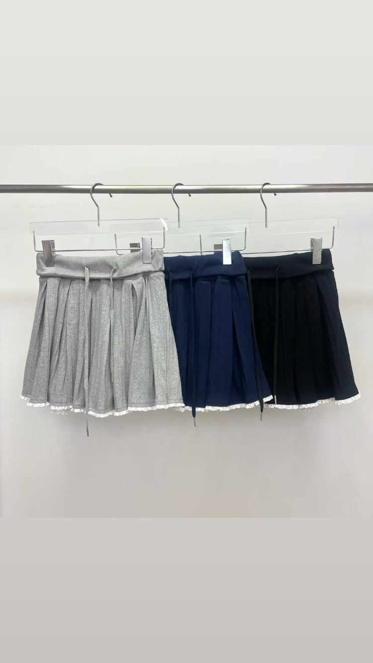 MS50911 Sandy pleated skirt