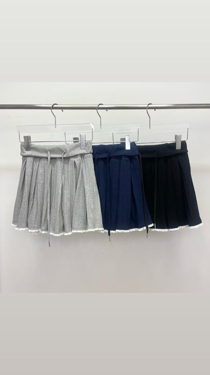 MS50911 Sandy pleated skirt