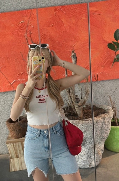 Holidays sleeveless top