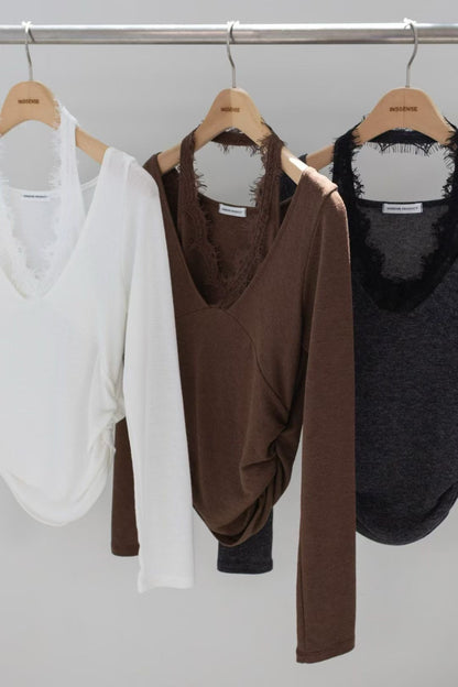 MS50832 Lydia lace top