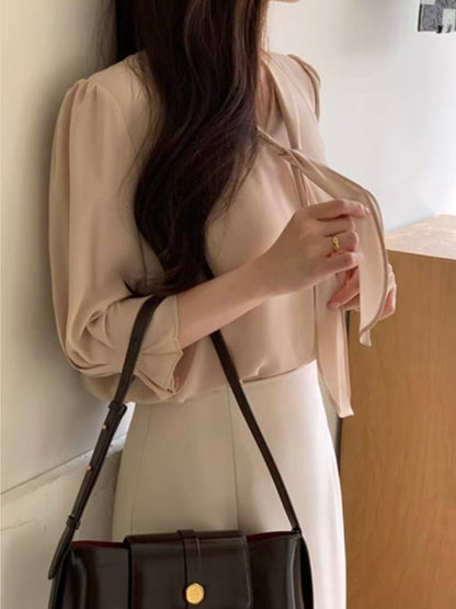 MS50860 Soft touch chiffon blouse