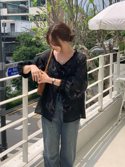 MS50804 Gladys embroidery outer