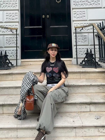 MS50818 Banding sporty trousers