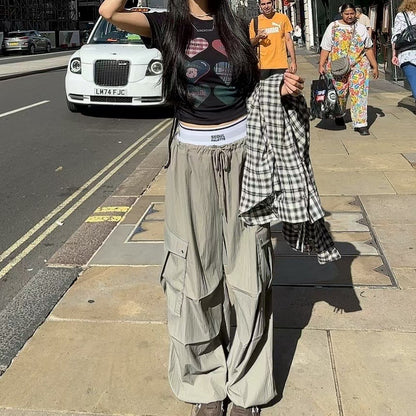 MS50818 Banding sporty trousers