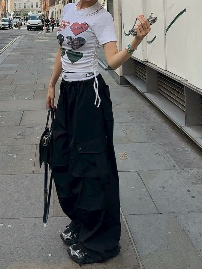 MS50818 Banding sporty trousers