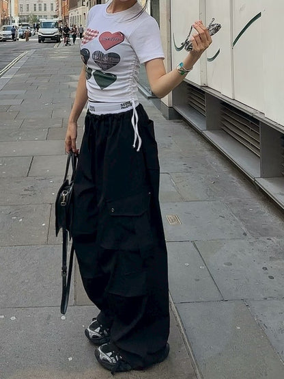 MS50818 Banding sporty trousers