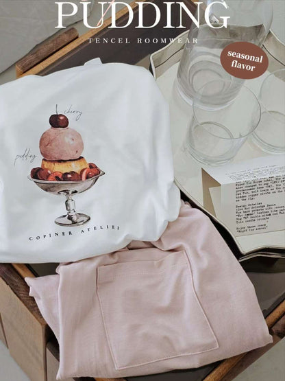MS50801 Pudding tencel roomwear