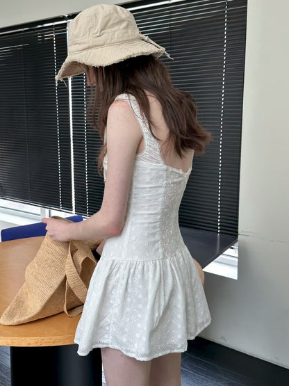 MS50830 France ribbon lace dress