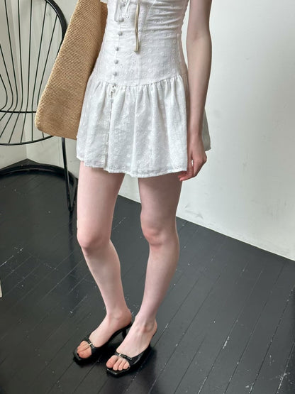 MS50830 France ribbon lace dress
