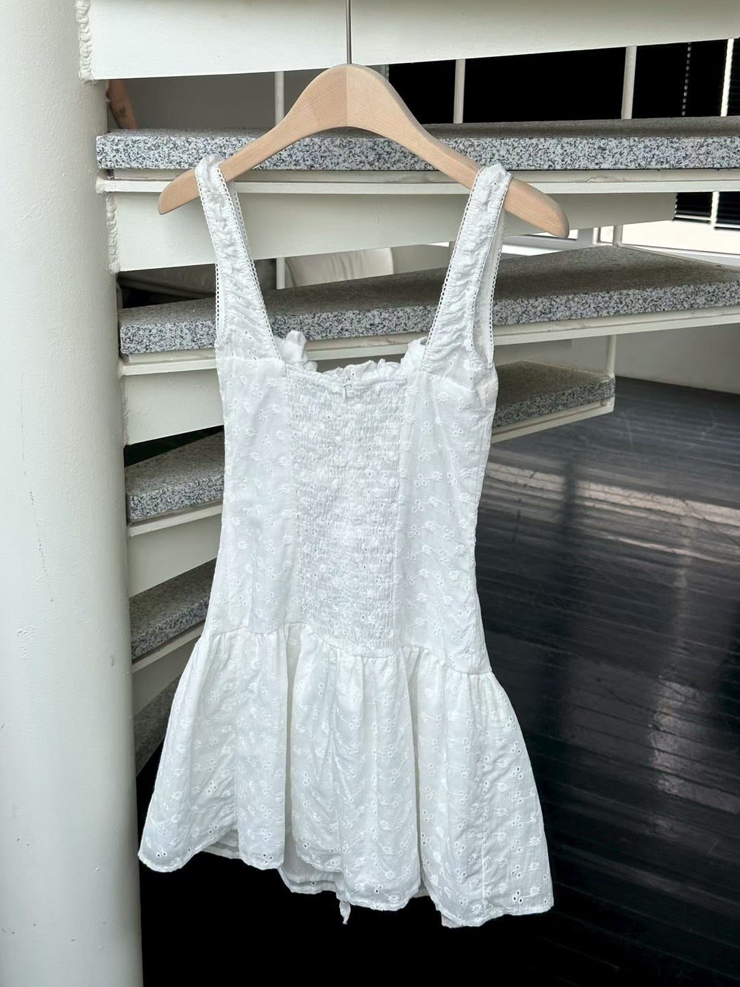MS50830 France ribbon lace dress
