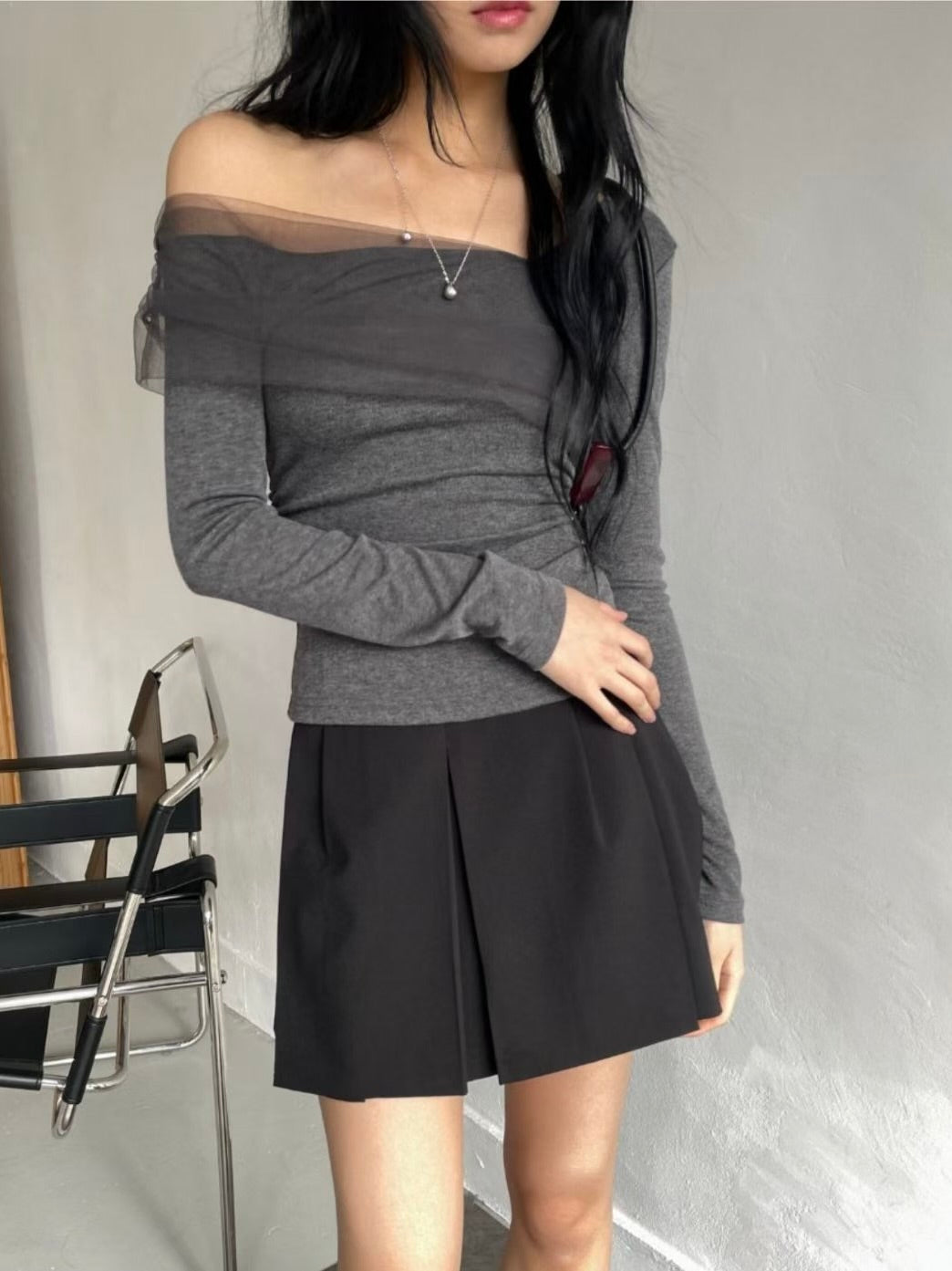 MS50826 Giselle knit top
