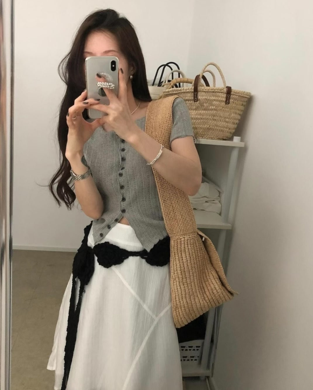 MS50824 Quinn short sleeve knit top