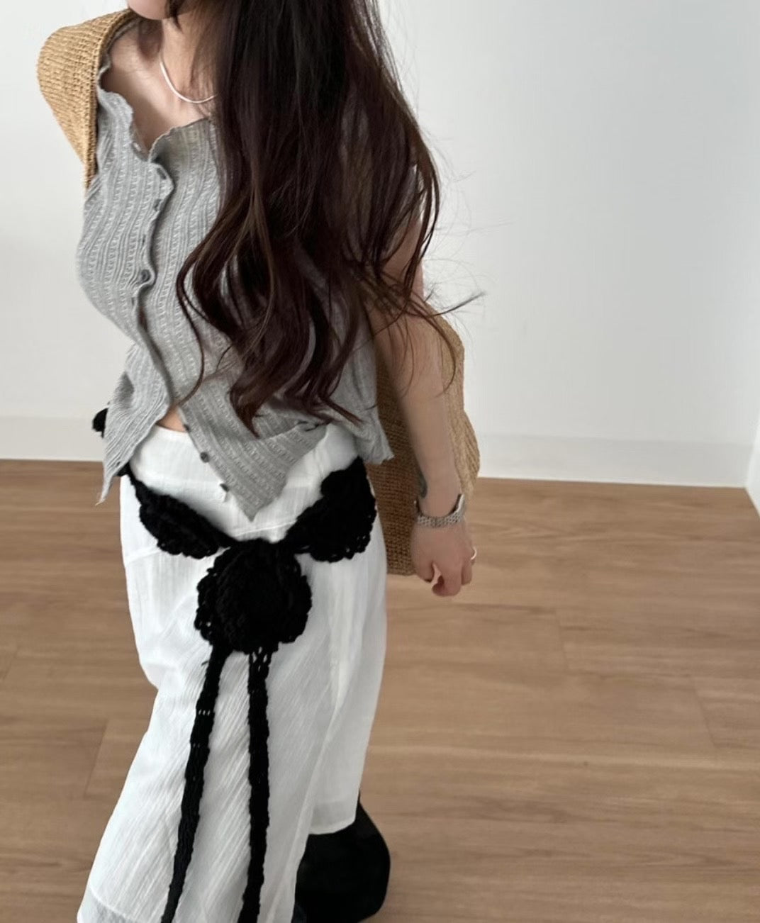 MS50824 Quinn short sleeve knit top