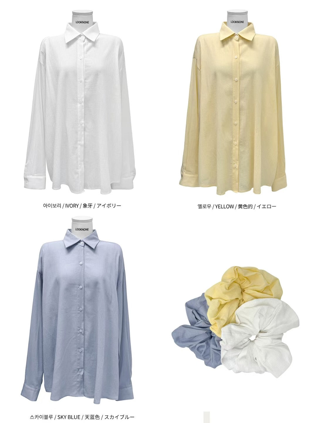 MS50821 Fion daily blouse with hairband