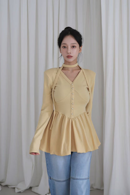 MS50840 Cindy cardigan dress