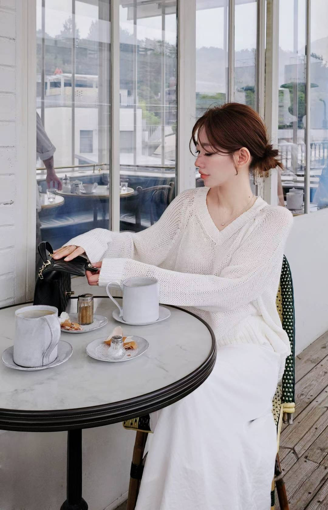 MS50847 Japan loose style knit